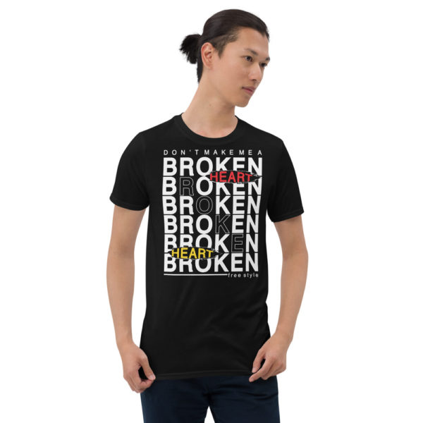 Broken Heart Short-Sleeve Unisex T-Shirt - Image 2