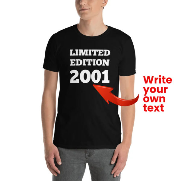 Custom T-shirt, Personalized T-shirts, Limited Edition Short-Sleeve Unisex T-Shirt