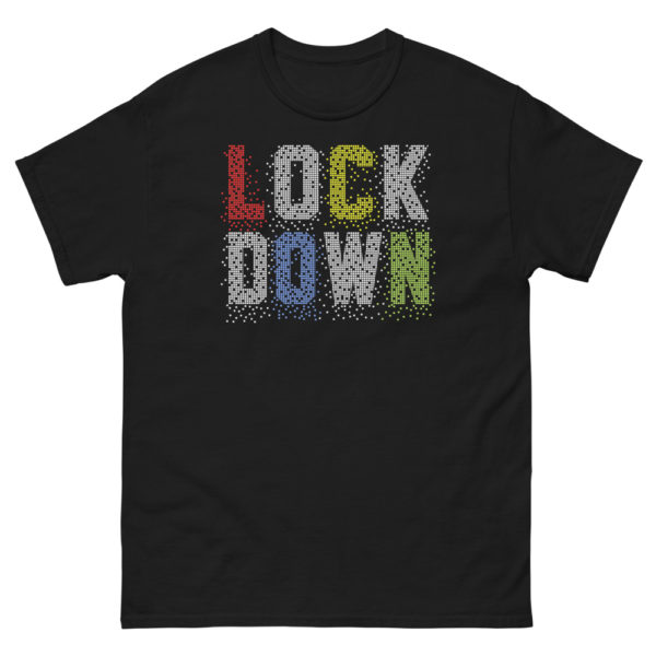 Lock down Men's heavyweight tee