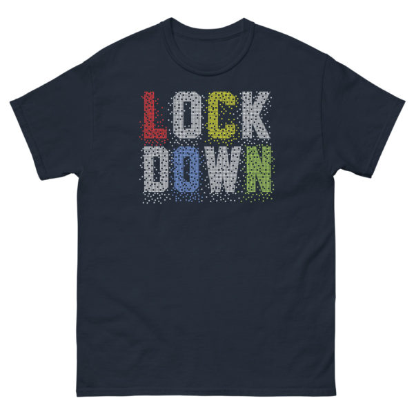 Lock down Men's heavyweight tee - Image 2