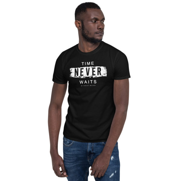 Time Never Waits Short-Sleeve Unisex T-Shirt