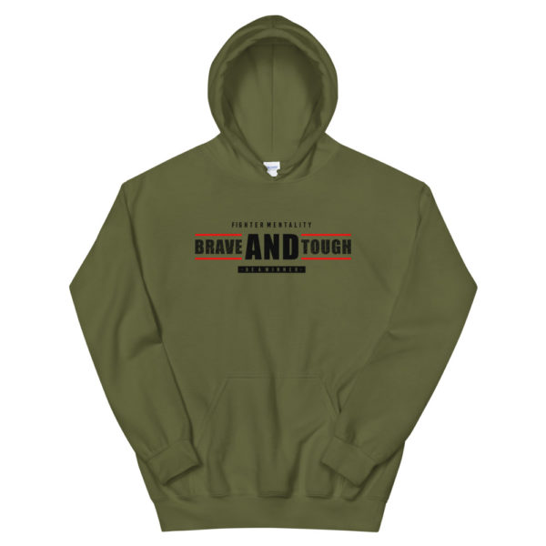 Brave and tough Unisex Hoodie - Image 2