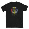 Game Over Tshirt, Gamer Tshirt, Short-Sleeve Unisex T-Shirt