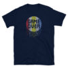 Game Over Tshirt, Gamer Tshirt, Short-Sleeve Unisex T-Shirt - Image 2