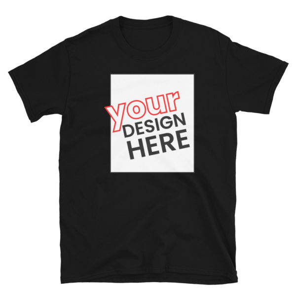 Custom T-shirt, Personalized T-shirts, Your Design Here, Short-Sleeve Unisex T-Shirt - Image 2