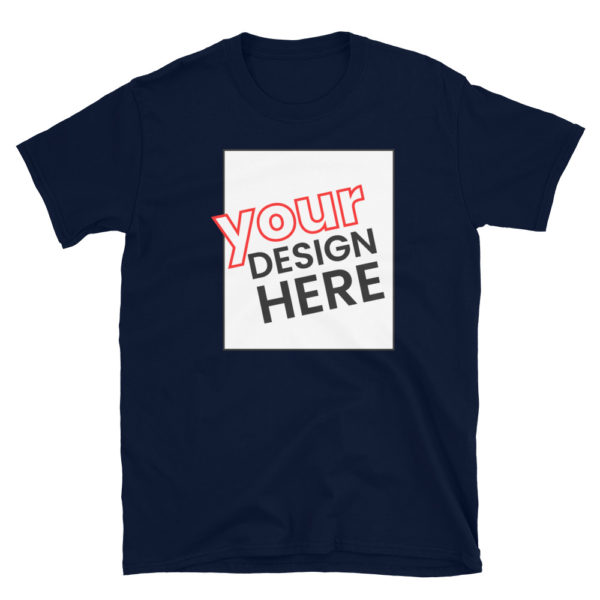 Custom T-shirt, Personalized T-shirts, Your Design Here, Short-Sleeve Unisex T-Shirt - Image 3