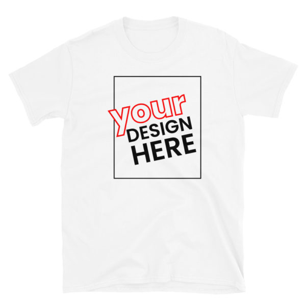 Custom T-shirt, Personalized T-shirts, Your Design Here, Short-Sleeve Unisex T-Shirt