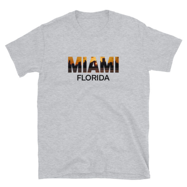 Miami Florida TShirt, Short-Sleeve Unisex T-Shirt