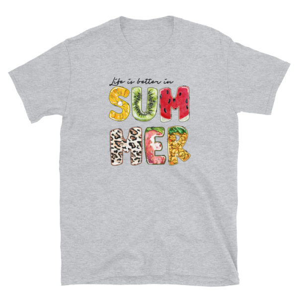 Life is Better in Summer T-Shirt, Life is Better in Summer TShirt - Image 2