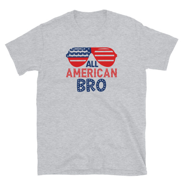 All American Bro T-Shirt, All American Bro TShirt - Image 2