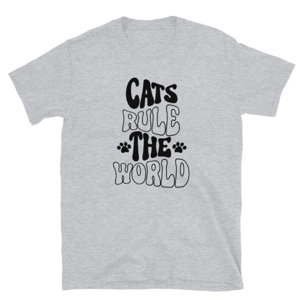 Cats rule the world T-Shirt, Cats rule the world TShirt - Image 4