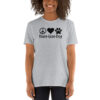 Peace love dog T-Shirt, Peace love dog TShirt - Image 2