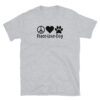 Peace love dog T-Shirt, Peace love dog TShirt - Image 4