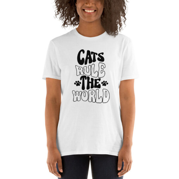 Cats rule the world T-Shirt, Cats rule the world TShirt - Image 2