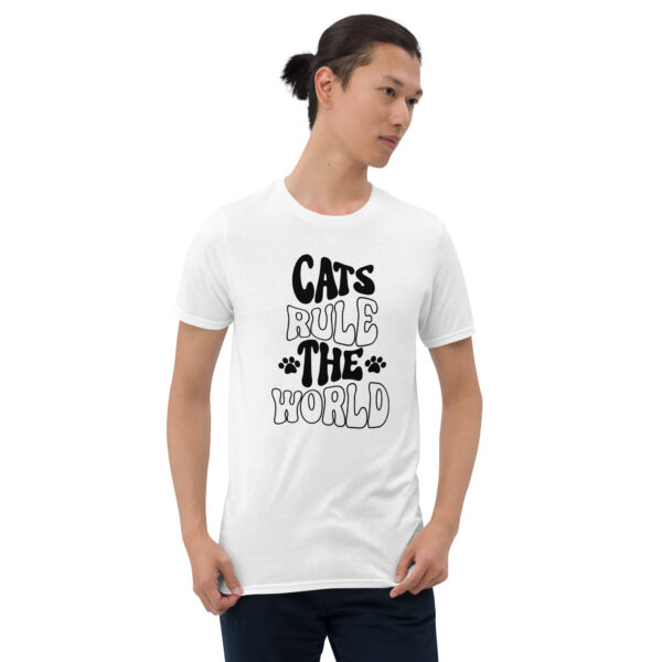 Cats rule the world T-Shirt, Cats rule the world TShirt - Image 3