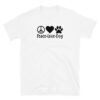 Peace love dog T-Shirt, Peace love dog TShirt
