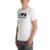 Peace love dog T-Shirt, Peace love dog TShirt - Image 3