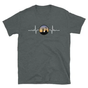 Cabo San Roman Venezuela Heartbeat T-Shirt, Cabo San Roman Venezuela Heartbeat TShirt